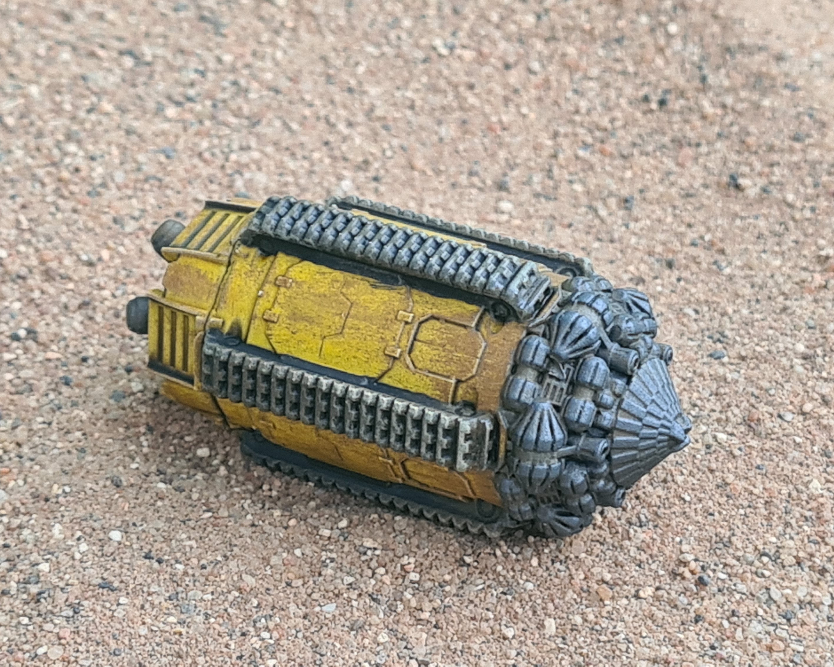 Subterranean Insertion Vehicle - Surfaced
