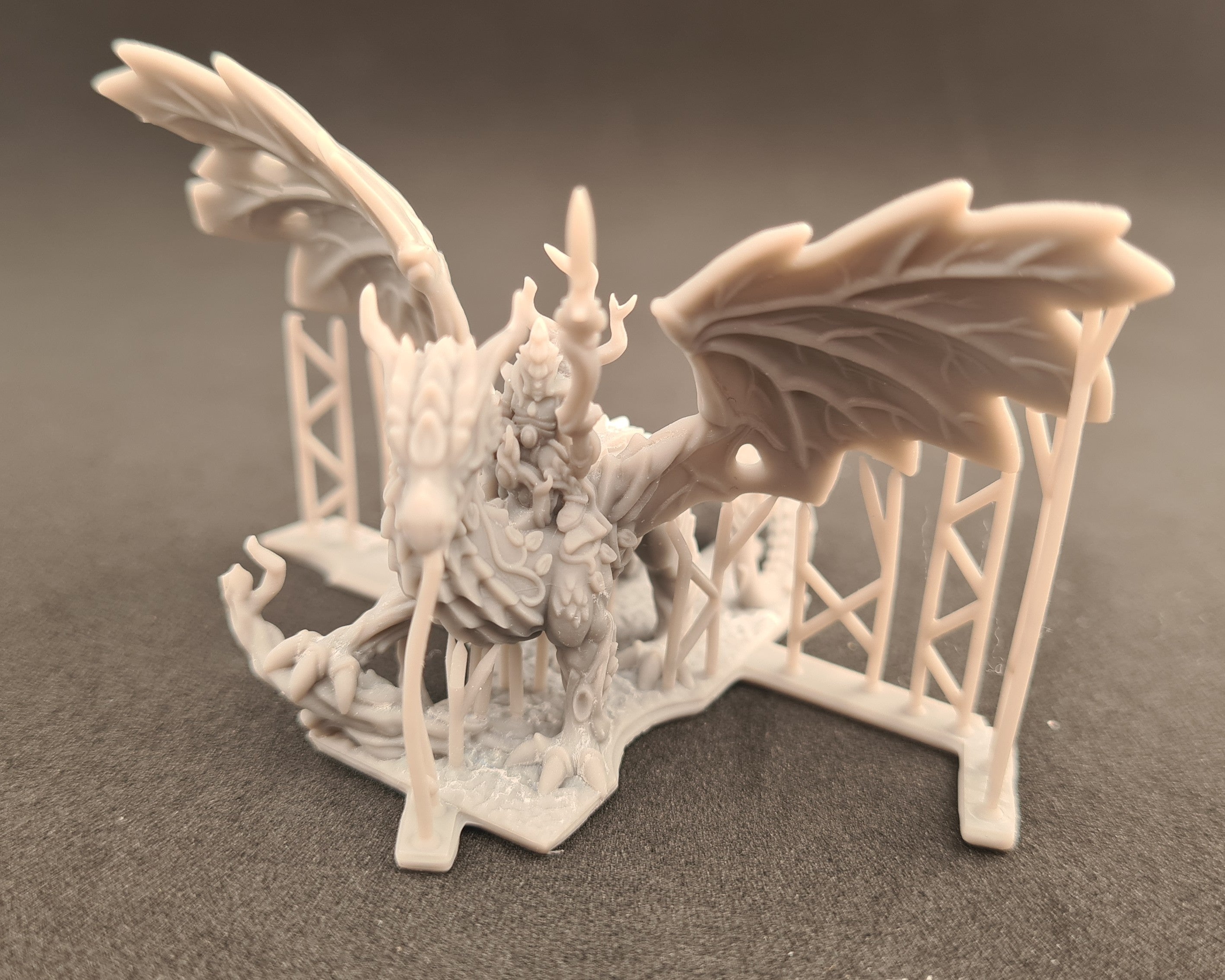 Forest Elf General on Dragon