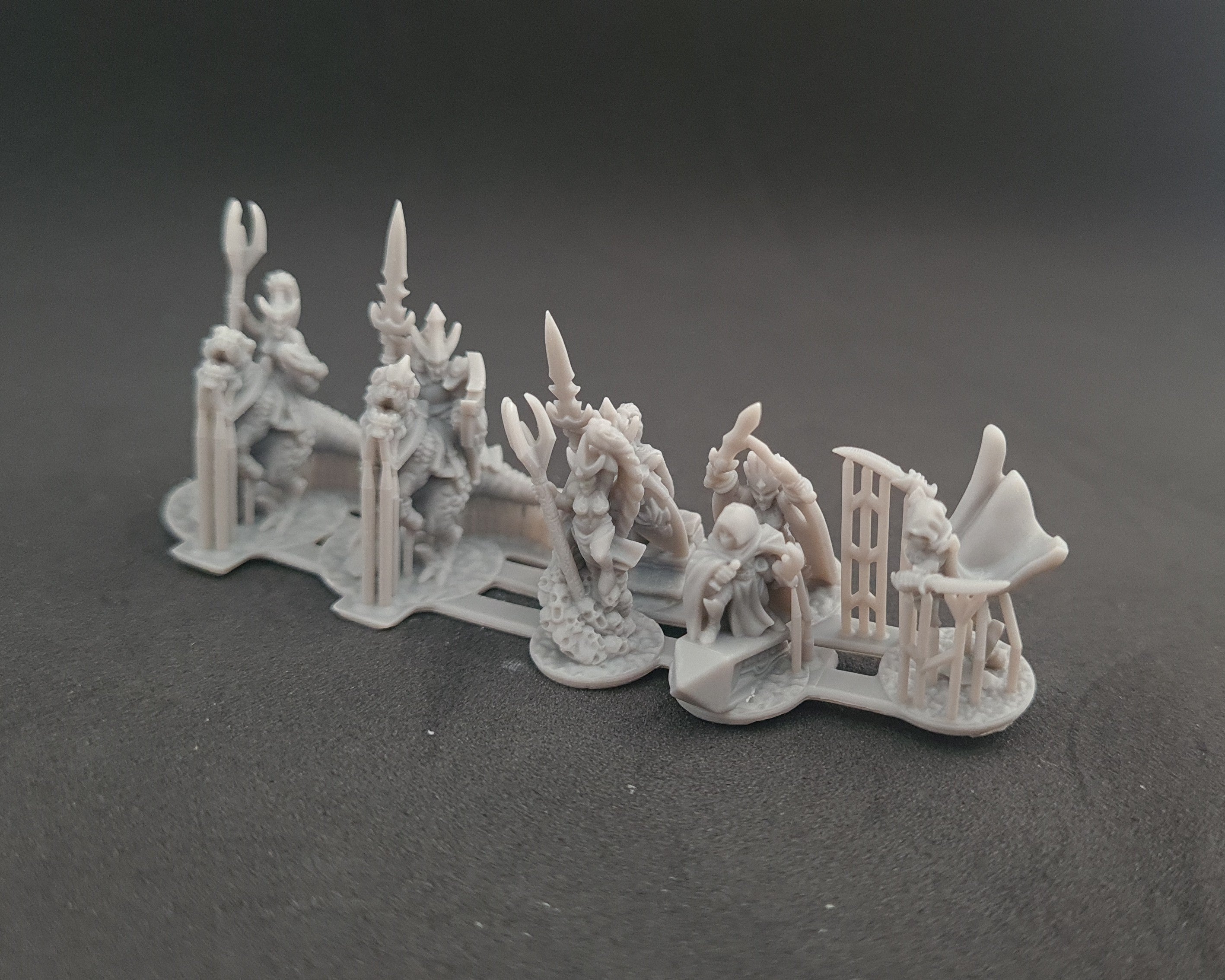 Evil Elf Commanders and Wizards