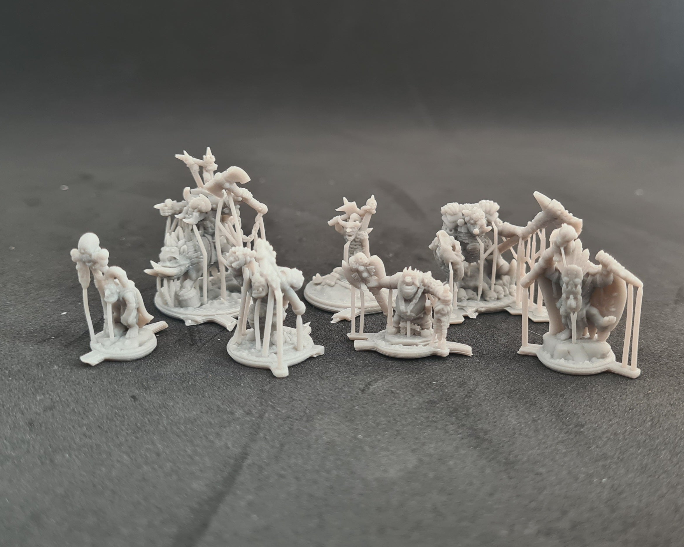 Orc Commanders and Wizards