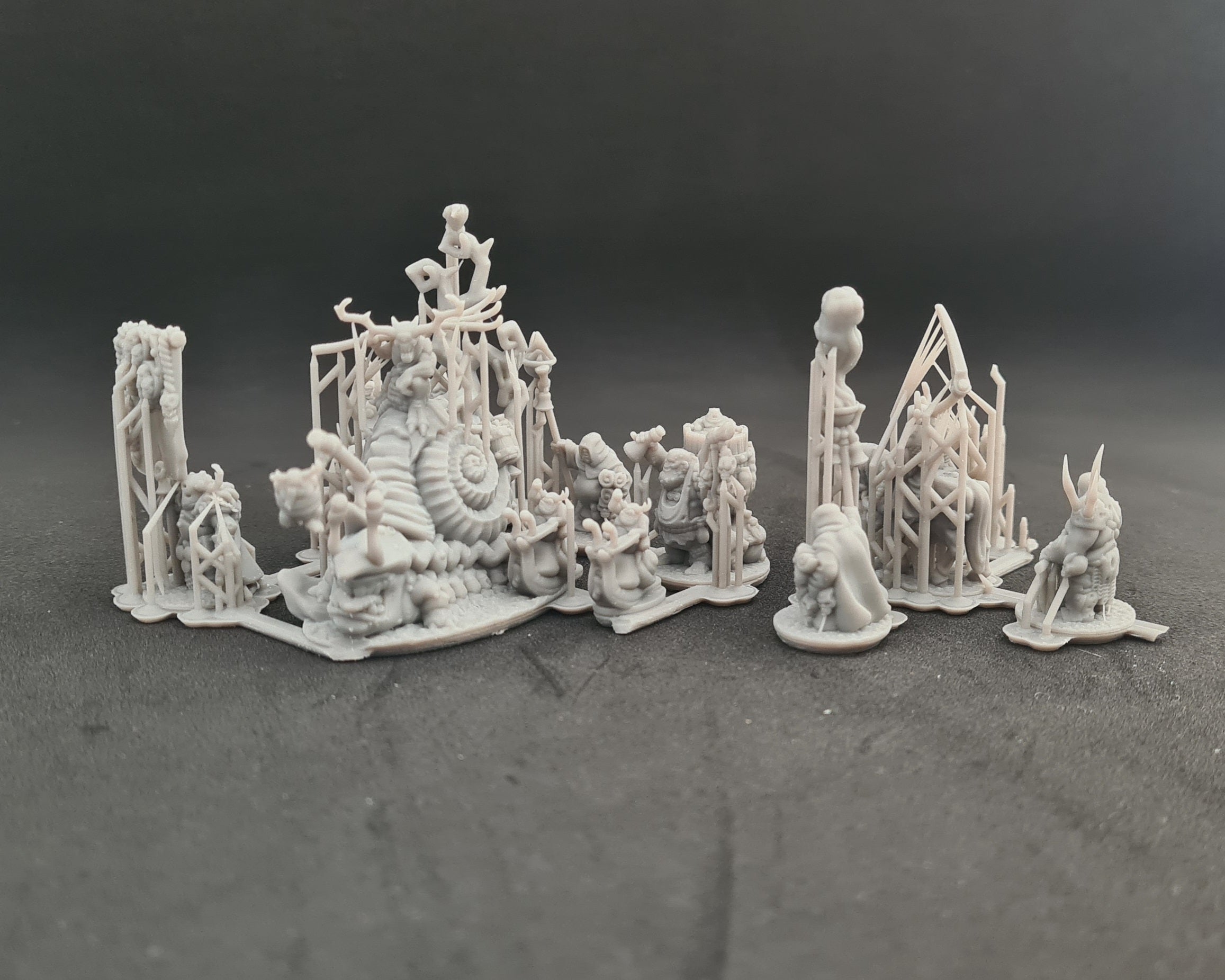 Nurgle Daemon Commanders and Wizards