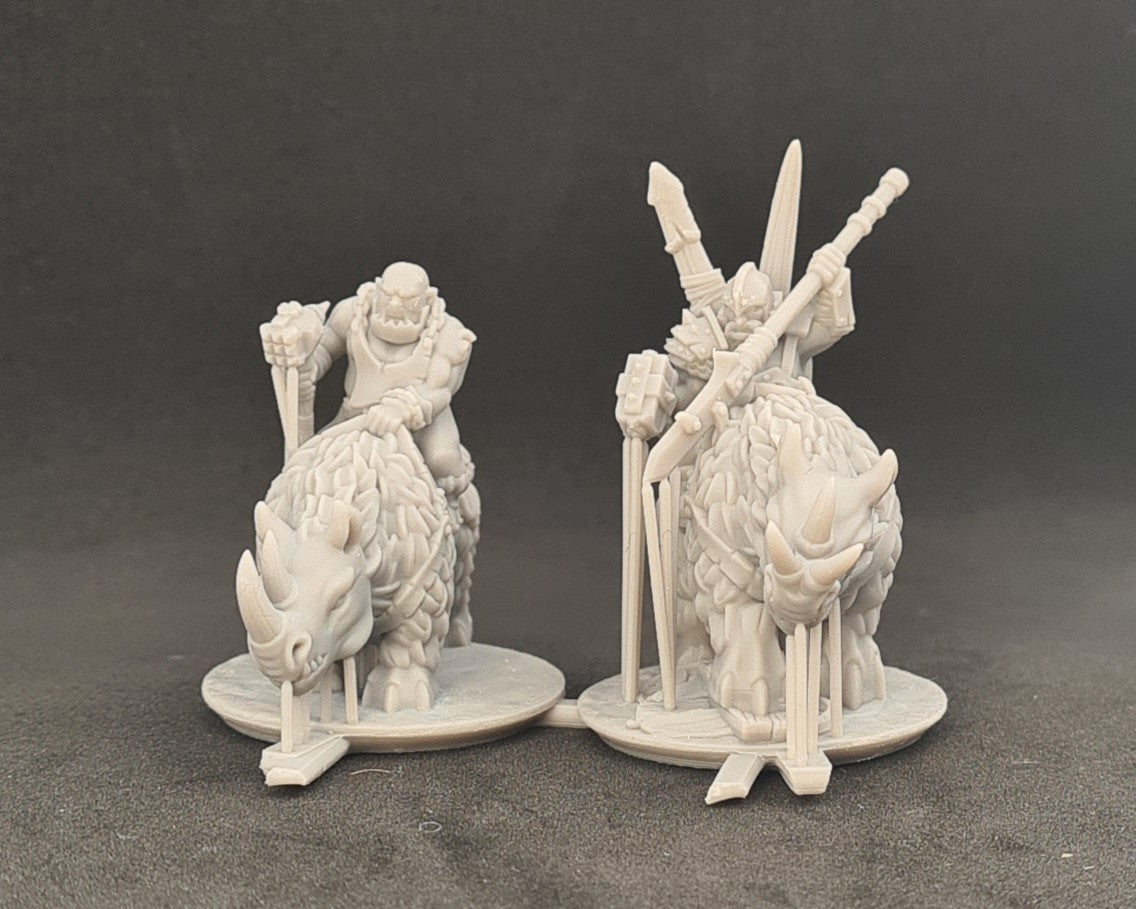 Ogre Commanders mounted C