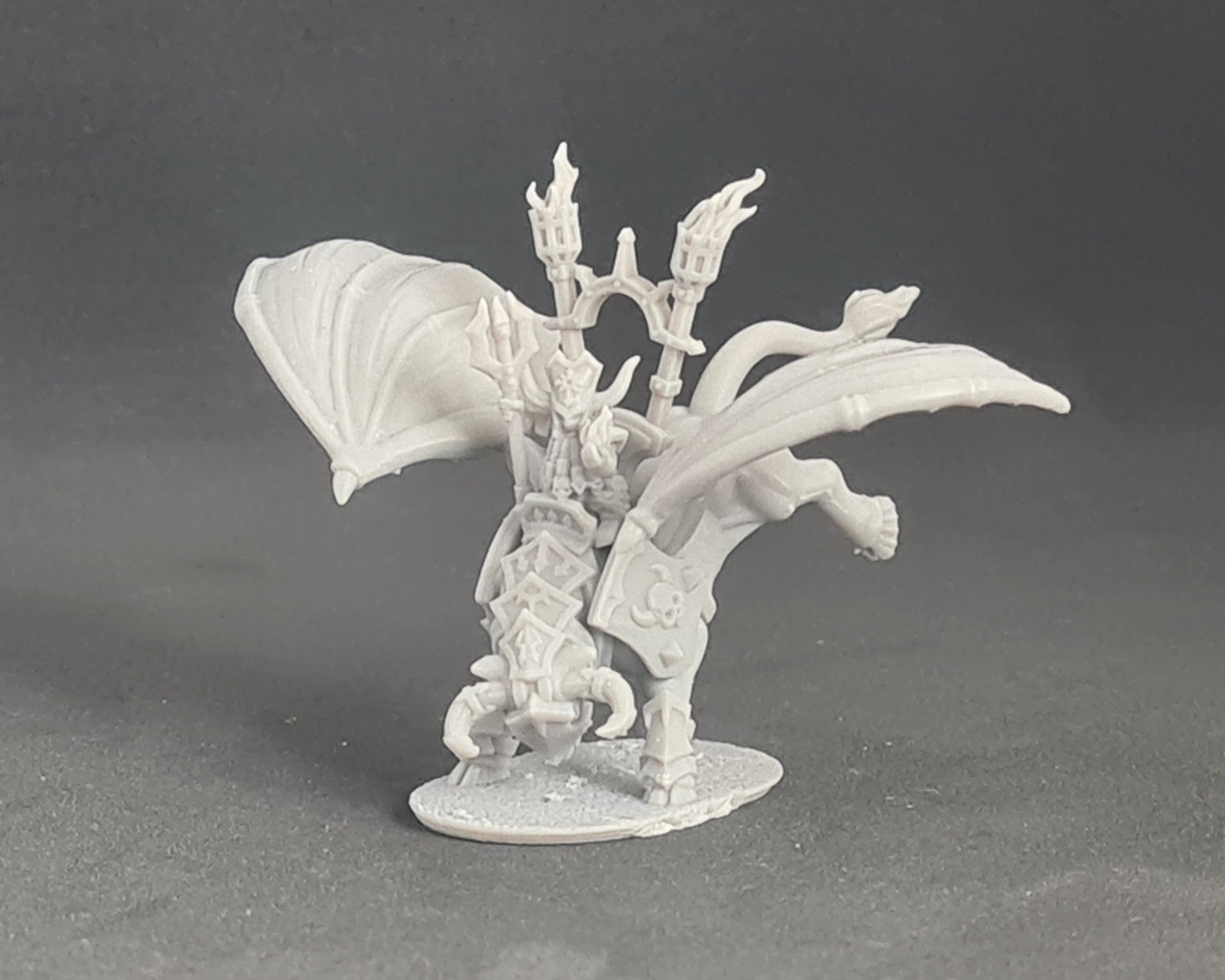 Chaos Dwarf Sorcerer on Great Taurus (FD)