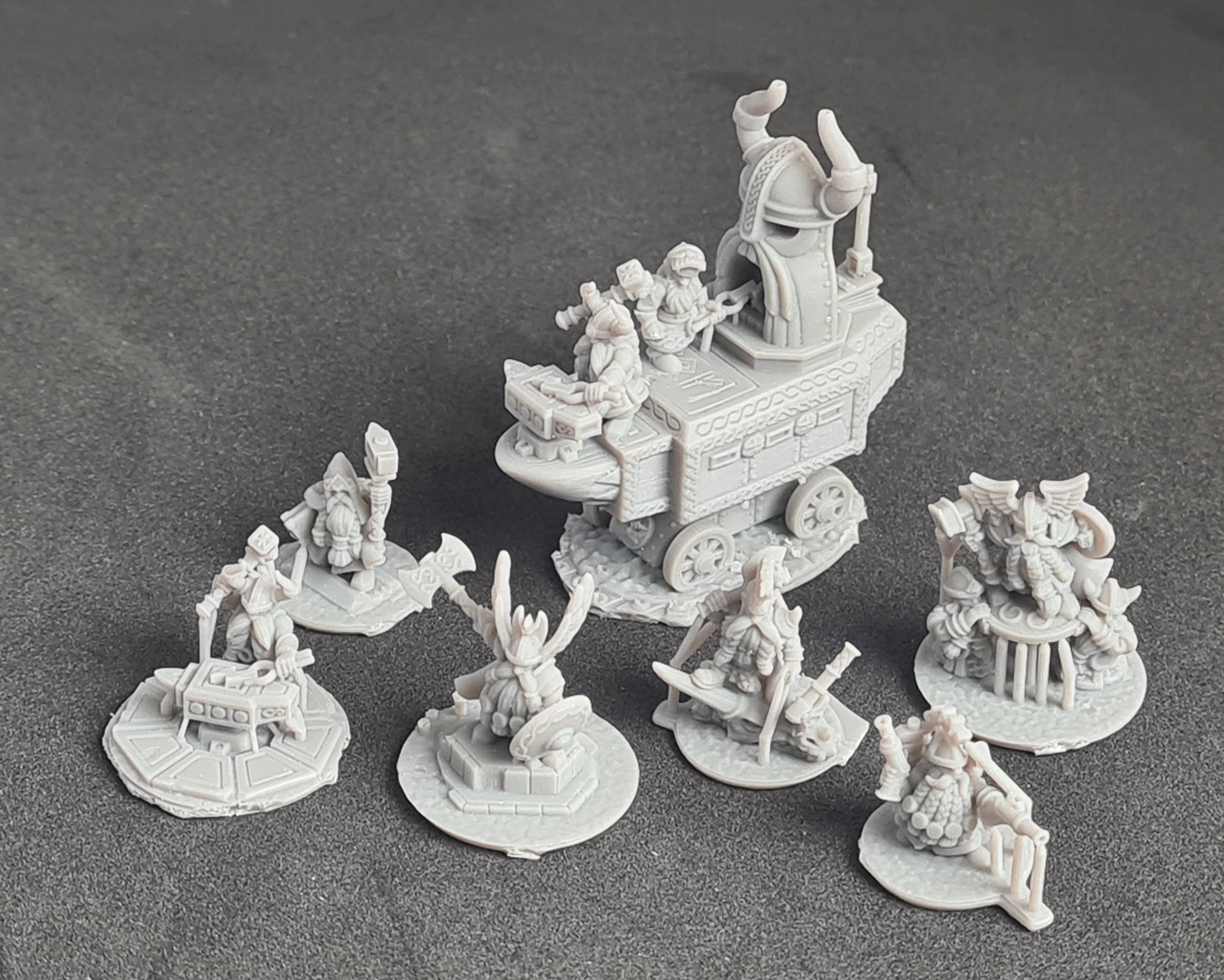 Dwarf Commanders and Runesmiths
