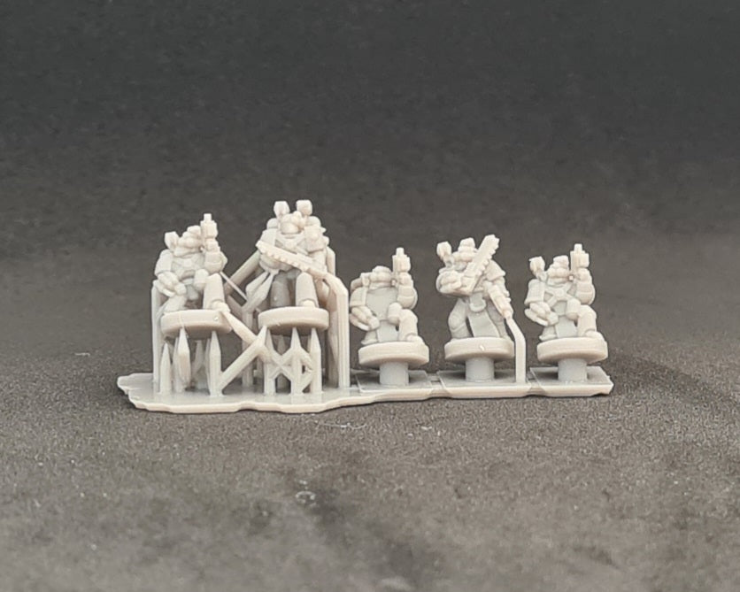 Apothecaries - Various Marks (Strip of 5 soldiers)