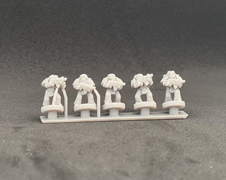 Mark 3 Infantry - Tactical (strip of 5 soldiers)