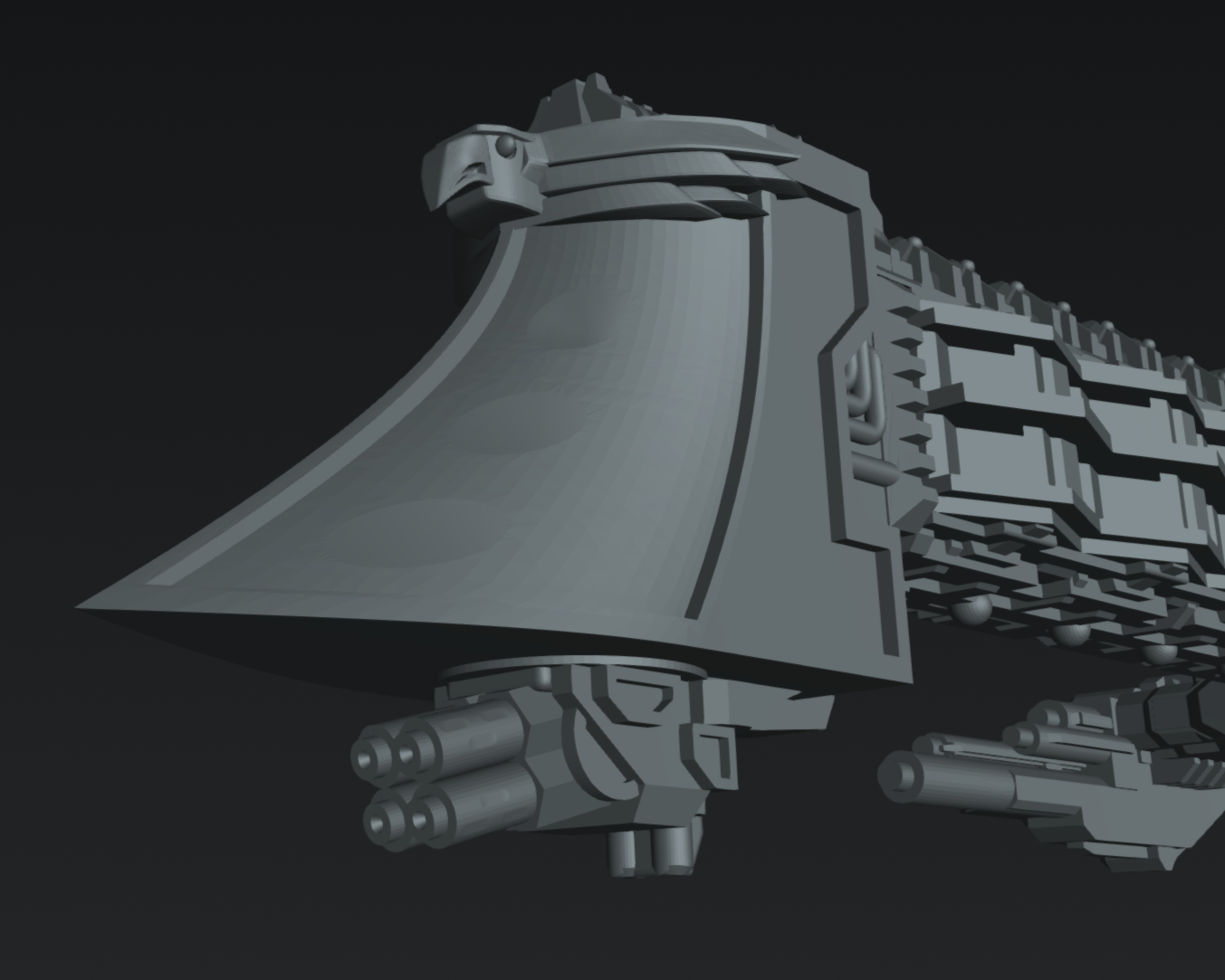 Light Cruiser - Enforcer System Control Ship