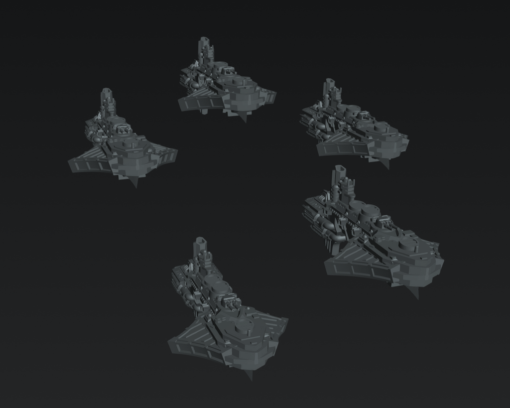 Corrupted Insanity Class Escort Frigate (pack of 5)