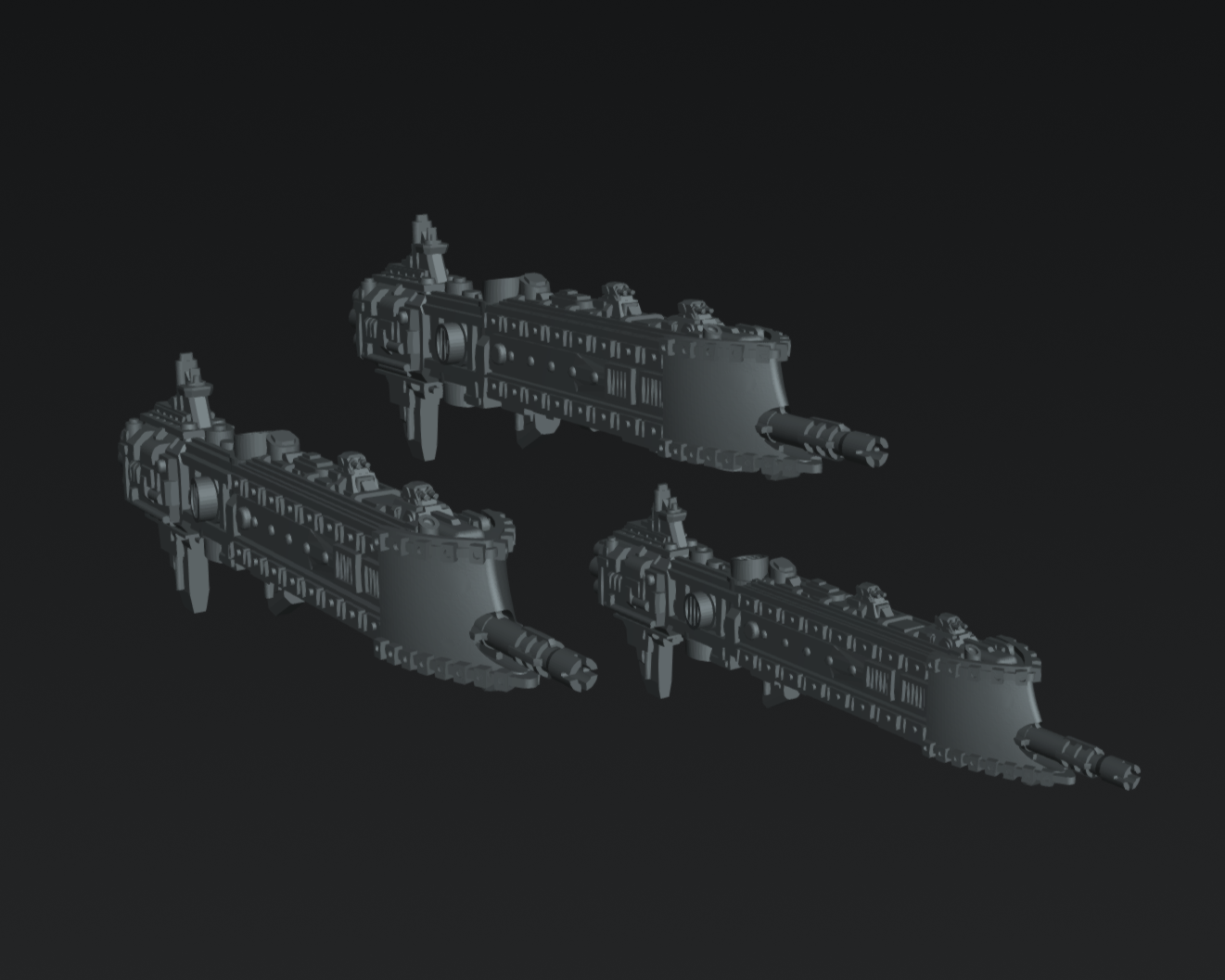 Escort - Onagar Class Frigate (pack of 3)