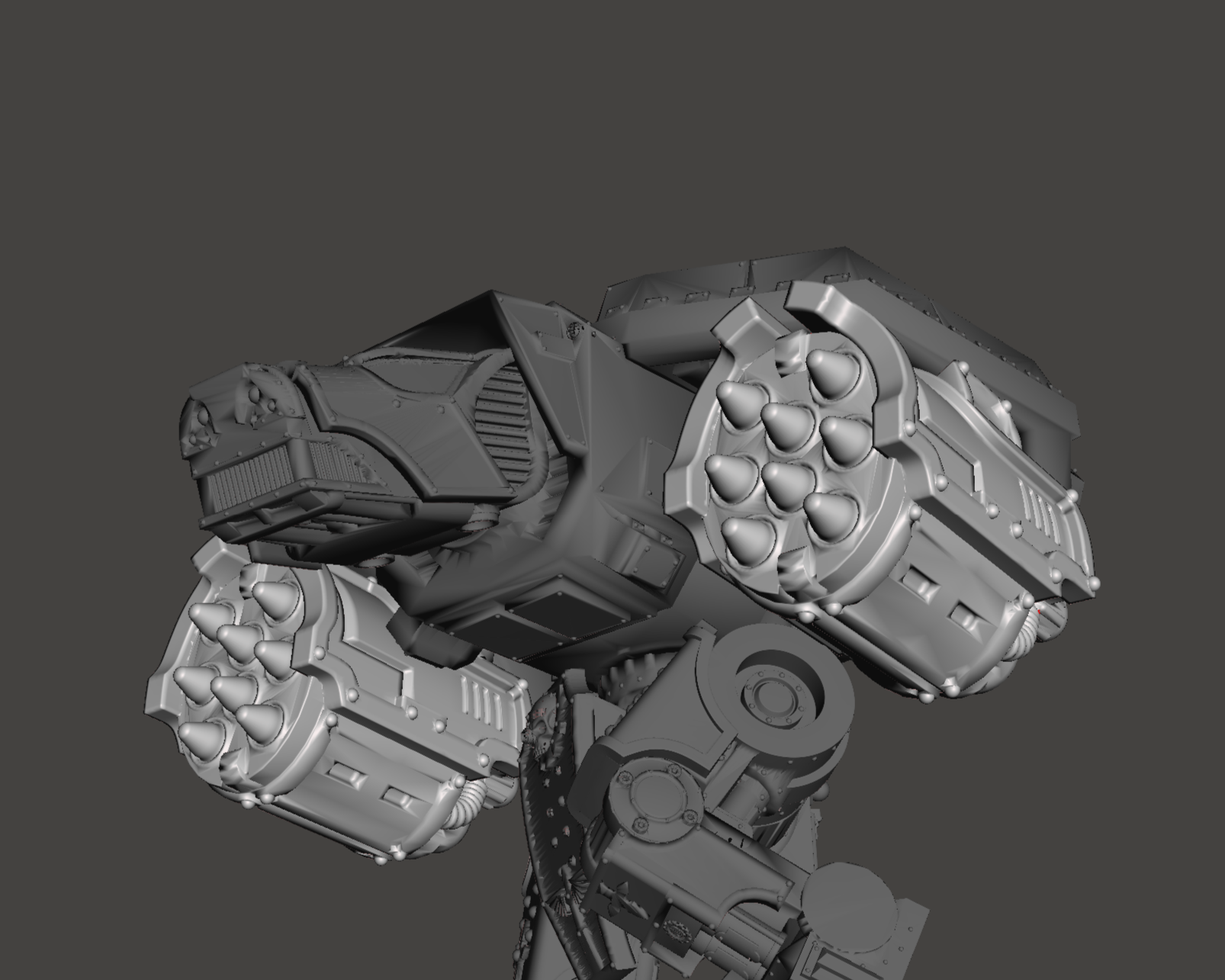 Scout Titan - Shudder Missile Arms (pair)