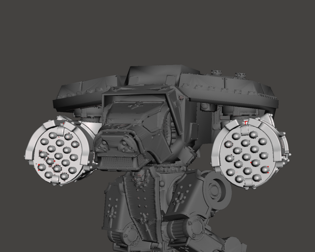 Scout Titan - Swarmer Missile Arms (pair)
