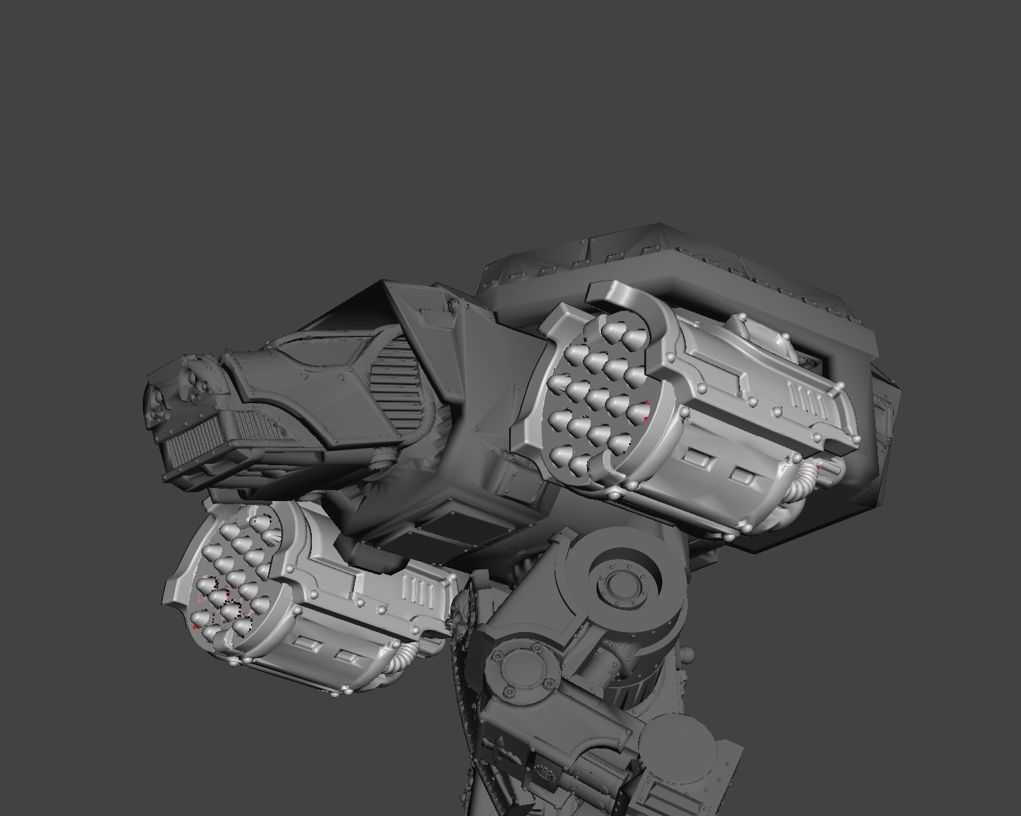 Scout Titan - Swarmer Missile Arms (pair)